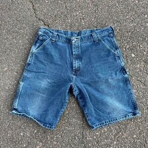 Vintage Wrangler carpenter denim shorts Size 36